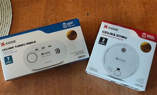 Zdjęcie do Czujki tlenku węgla i dymu.